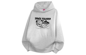 Толстовка Unisex Hooded Thickened Heavyweight Disney, heather серый fleece-lined