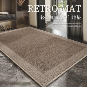 Budis Ковер 100х120 см для прихожей, не скользящий, износостойкий, пылезащитный, Lanye