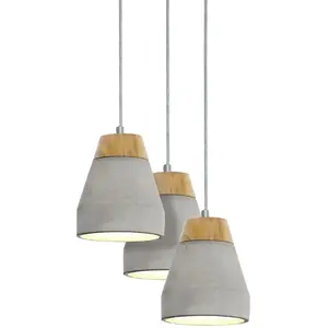 Подвесной светильник TAREGA E27, подвесная лампа Eglo, серый/коричневый