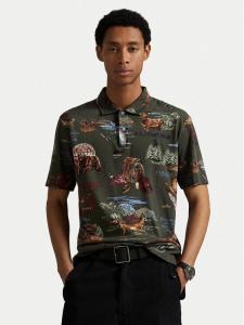 Поло regular fit 710980789001 Polo Ralph Lauren, хаки