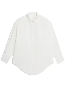 Рубашка на пуговицах AMI Paris, белый