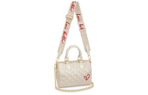 Ограниченная серия Speedy Bandouliere 22 Ivory LOUIS VUITTON, Set (Bag+Dust Bag)