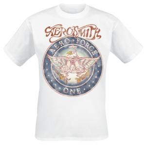 Футболка Aerosmith Aero Force One Seal, белый