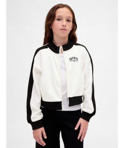 (K)NYC Винтажная мягкая спортивная куртка GAP с логотипом (детская)