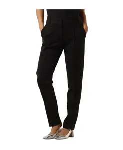 Расклешенные брюки в вечном стиле Summum Woman, черный