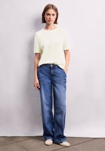 Базовая футболка STRICK-LOOK Street One Studio, кремовый