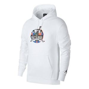 Толстовка Air Jordan Knit Athleisure Casual Sports White, белый