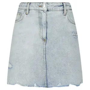 Джинсовая юбка Msgm, синий