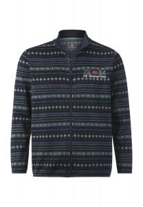 Флисовая куртка НЭЛС JAN VANDERSTORM, темно-синий