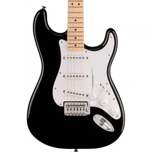 Squier Sonic Stratocaster, накладка из клена - черный
