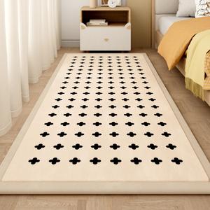 Budis Ковер 140х200 см для детской комнаты, фланелевый, противоскользящий, с геометрическим узором