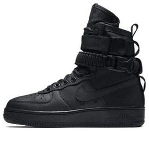 Кроссовки sf air force 1 высокие Nike, черный
