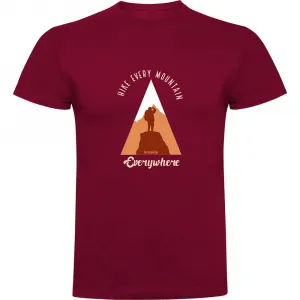 Футболка Kruskis Hike Every Mountain, красный