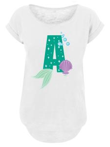 Футболка F4NT4STIC Disney Alphabet A Is For Ariel, White