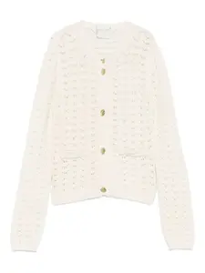 Кардиган на пуговицах Forte Forte, белый
