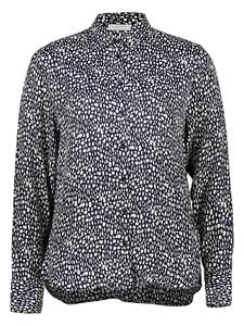 Блуза Eterna Hemd, цвет Dunkelblau/Weiß