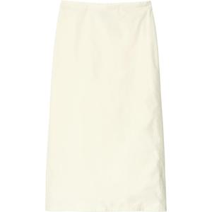 COS Женская повседневная длинная юбка cream yellow