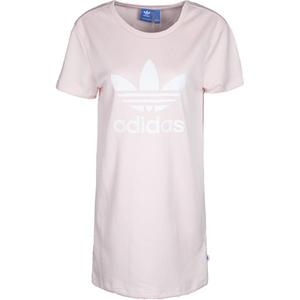 Adidas Originals Женское розовое платье с короткими рукавами