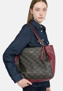 Сумка-шоппер LIU JO Tote bag, Bordeaux Green/Bordeaux