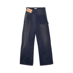 Джинсы JW Anderson Aged Twisted Workwear Jeans 'Navy', синий