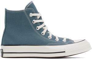 Синие высокие кеды Chuck 70 Converse, Newtral teal/Black/Egret