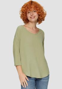 Топ QS Long sleeved top, Salbeigrün/Light Green