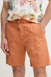 Льняные шорты Relaxed Linen Smart Shorts Pepe Jeans, оранжевый