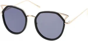 Женские солнцезащитные очки Rex Bold Cat Eye Unknown, Gold