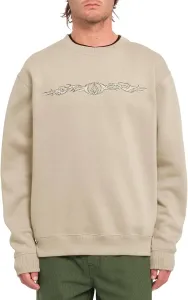 Volcom мужской логотип флис свитшот — мягкий пуловер, мидвейт хлопковый бленд