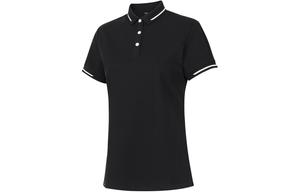 Рубашка поло женская черная Lining