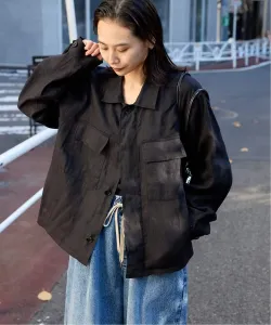 Льняная военная куртка Journal Standard, цвет Black