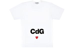 Футболка CDG Play, белая