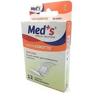 Med's Farmcerotto XL Гипоаллергенные нежные пластыри, 12 шт.