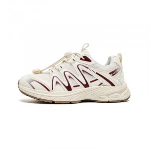 Mulinsen Женские низкие массивные кроссовки Beige Red, цвет Beige Red