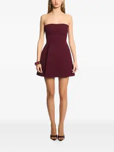 Мини-платье Nova без бретелек с кружевом Axel 113, красный