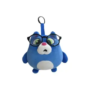 Забавный пухлый кот плюшевый кулон высота 12см OU DI PIG