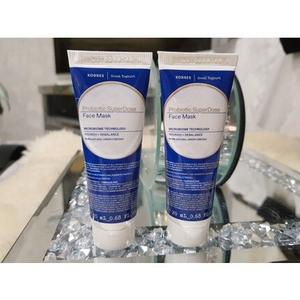Маска для лица с пробиотиком Super Dose и греческим йогуртом, 20 мл, Korres