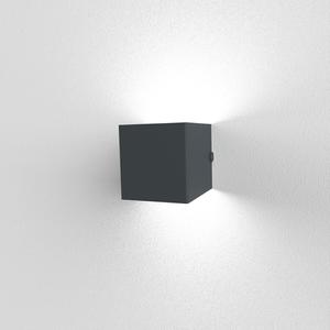 Настенная лампа Lumicom, 10x10x10 см, антрацит