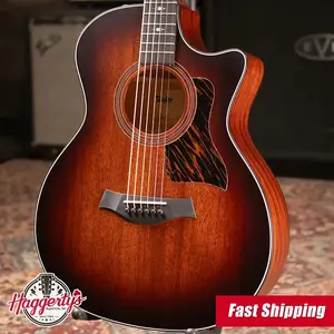 Taylor-guitars Акустическая/электрогитара Taylor 324ce Baritone-6 LTD Grand Auditorium с жестким футляром