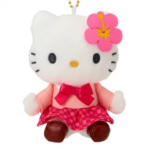Sanrio Hello Kitty Heisei Little Girl Red/Orange/Pink/Blue плюшевый брелок 10 см