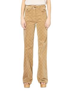 Расклешенные джинсы Anna с высокой талией песочного цвета Gerard Darel, коричневый/бежевый