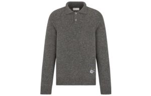 Ежеквартальные новинки Рубашка поло мужская серая Dior, серый