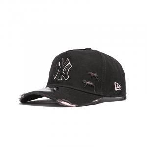 New Era Бейсболка MLB совместная хлопковая унисекс, Black