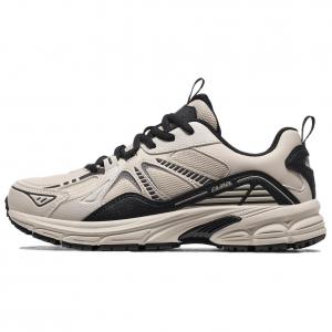 CAMEL Дышащие женские кроссовки лоу-топы бежево-белые с черным, цвет Light Beige White/Black