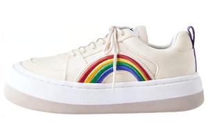 Холщовые кеды унисекс с низким верхом кремово-белый Eytys