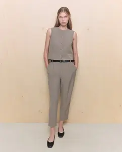 Женские однотонные брюки Easy Wear, зеленый