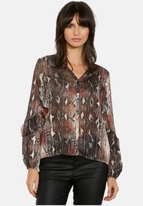 Блуза LolaLiza PRINTED FLUID , Light Camel/Camel