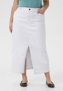 Джинсовая юбка KCZENA - Maxi skirt Kaffe Curve, кремовый