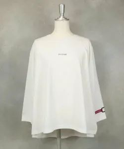 Пуловер с вышитым узором в виде часов Studio Picone, цвет White(090)