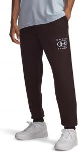 Брюки Under Armour Rival Textured, (227) Brown Obsidian/Nimbus Blue